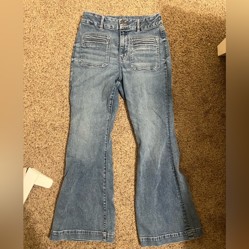 American Eagle flared jeans